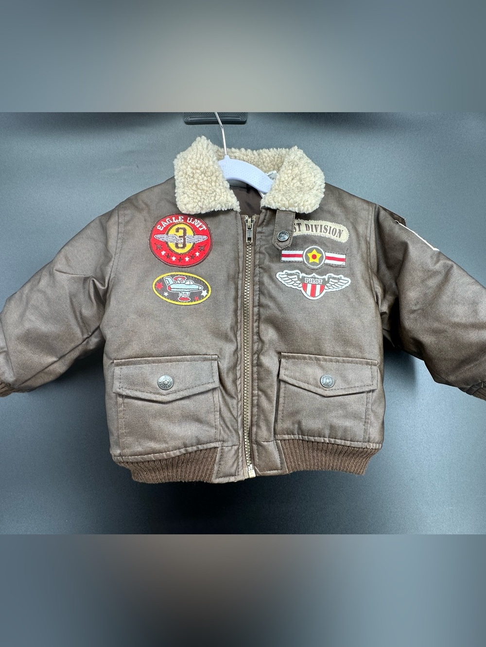 Kids aviator Little Rebels jacket coat costume‎ 24 months